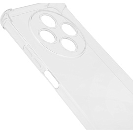 Чехол накладка PERO силикон для Xiaomi Poco C75 прозрачный усиленный