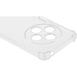 Чехол накладка PERO силикон для Xiaomi Poco C75 прозрачный усиленный