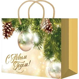 Пакет подарочный  (560x410x240) XXLH25 9902/9903_НГ 10шт/уп