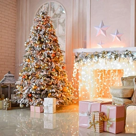 Гирлянда светодиодная Feron нить синий свет 60 светодиодов (6 м)