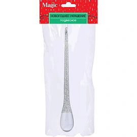 Игрушка Украшение НГ подвесное (полистирол) / 3x3x25см арт.94010