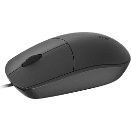 Мышь проводная Rapoo N100 чёрная фото Мышь проводная Rapoo N100 чёрная