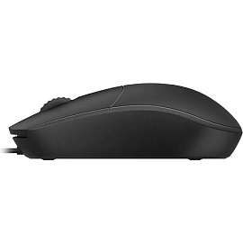 Мышь проводная Rapoo N100 чёрная фото Мышь проводная Rapoo N100 чёрная