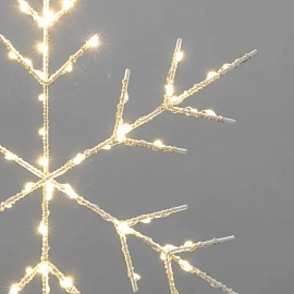 Фигура Светодиодная подвесная Снежинка, Теплый белый NEON-NIGHT, 501-056