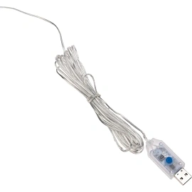 Электрогирлянда ДОЖДЬ ИЗ РОСЫ 3х2м,200LED,мультикол,IP20,USB,315-879