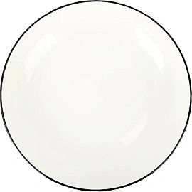 Тарелка Notele d=18см. v=450мл,фарфор, 6шт/уп