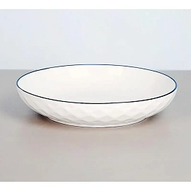 Тарелка Notele d=18см. v=450мл,фарфор, 6шт/уп