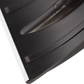 Лопата для уборки снега пластик 40x37 см с черенком 120 см (с ручкой на черенке)