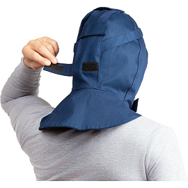 Подшлемник термостойкий для защиты от электродуги Энергия ВУ-2 67.2 кал/см2 синий размер универсальный