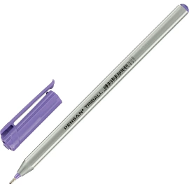 Ручка шариковая неавтоматическая Pensan Triball фиолетовая (толщина линии 0.7 мм)