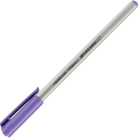 Ручка шариковая неавтоматическая Pensan Triball фиолетовая (толщина линии 0.7 мм)