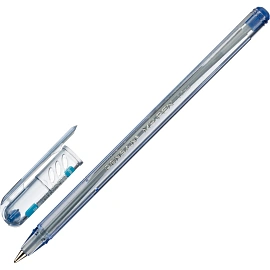 Ручка шариковая масляная PENSAN "My-Pen", СИНЯЯ, корпус тонированный синий, узел 1 мм, линия письма 0,5 мм, 2210