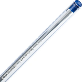 Ручка шариковая масляная PENSAN "My-Pen", СИНЯЯ, корпус тонированный синий, узел 1 мм, линия письма 0,5 мм, 2210