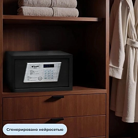 Сейф мебельный гостиничный Комус Мебель 350ммx200ммx200мм электрон.замок