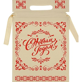 Мешочек подарочный Миленд Расписной узор (20x30x0.8 см, НУ-6245) фото Мешочек подарочный Миленд Расписной узор (20x30x0.8 см, НУ-6245)