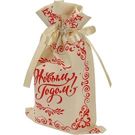 Мешочек подарочный Миленд Расписной узор (20x30x0.8 см, НУ-6245) фото Мешочек подарочный Миленд Расписной узор (20x30x0.8 см, НУ-6245)