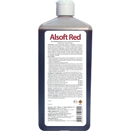 Антисептик кожный крашенный Alsoft Red 1л (содержание спирта 70%) фото Антисептик кожный крашенный Alsoft Red 1л (содержание спирта 70%)