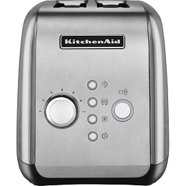 Тостер KitchenAid 5KMT221ESX на 2 тоста моторизованный, нержавеющая сталь