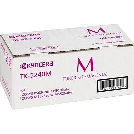 Тонер-картридж Kyocera TK-5240M 1T02R7BNL0 пурпурный оригинальный