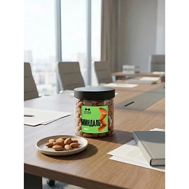 Миндаль Деловой Стандарт жареный в банке, 250 г