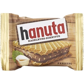 Вафли Hanuta с шоколадно-ореховой начинкой 220 г