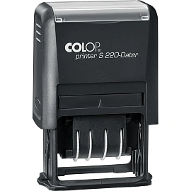 Датер автомат. пласт. S220 шрифт 4мм месяц букв. (аналог 4820)Colop