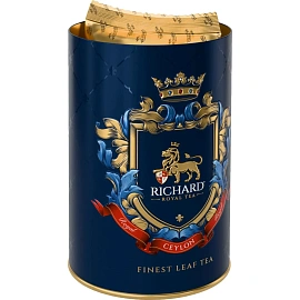 Чай Richard Royal Ceylon крупнолистовой черный, 180г НГ