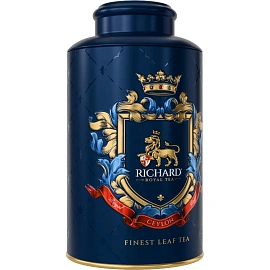 Чай Richard Royal Ceylon крупнолистовой черный, 180г НГ