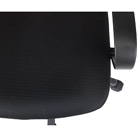 Кресло БР Комус Мебель EChair-396 сетка/ткань,красный/черный,пластик