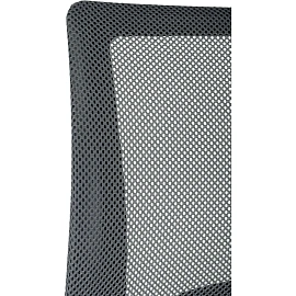 Кресло БР Комус Мебель EChair-396 сетка/ткань,серый/черный,пластик