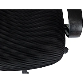 Кресло БР Комус Мебель EChair-396 сетка/ткань,черный,пластик