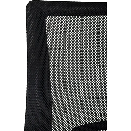 Кресло БР Комус Мебель EChair-396 сетка/ткань,черный,пластик