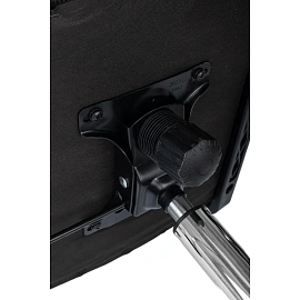 Кресло БР Комус Мебель EChair-396 сетка/ткань,черный,хром