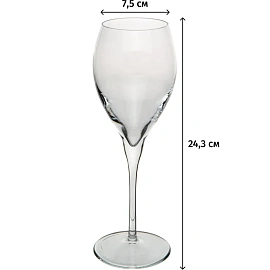 Набор бокалов ВЕНЕТО 4 шт. 325 мл,утонченная кромка