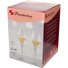 Набор бокалов ВЕНЕТО 4 шт. 325 мл,утонченная кромка