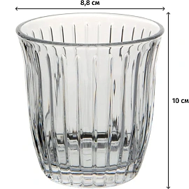 Набор стаканов ДЖОЙ 4 шт. 280 мл фото Набор стаканов ДЖОЙ 4 шт. 280 мл