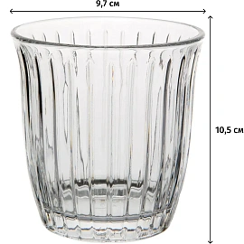 Набор стаканов ДЖОЙ 4 шт.360 мл фото Набор стаканов ДЖОЙ 4 шт.360 мл