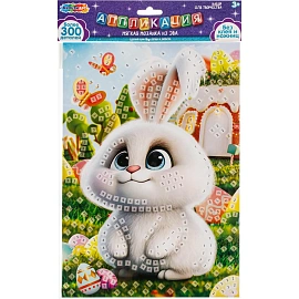 Аппликация 21х30 см кролик МУЛЬТИ АРТ EVAPACK-112438