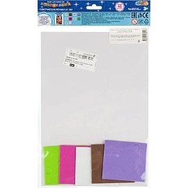 Аппликация 21х30 см котик и песик МУЛЬТИ АРТ EVAGEO-112386