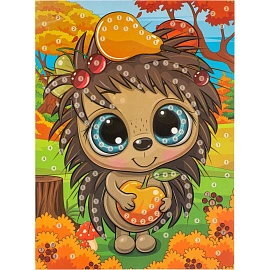 Аппликация из пайеток Ёжик МУЛЬТИ АРТ  SEQPACK-112294