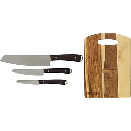 Набор ножей с разделочной доской КАТТО