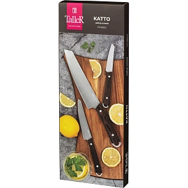 Набор ножей с разделочной доской КАТТО
