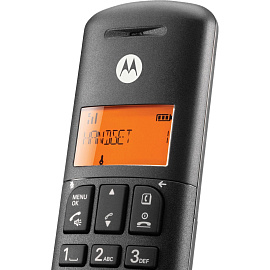 Радиотелефон Motorola DECT E203 (цвет Черный) (кмпл 3 трубки) фото Радиотелефон Motorola DECT E203 (цвет Черный) (кмпл 3 трубки)