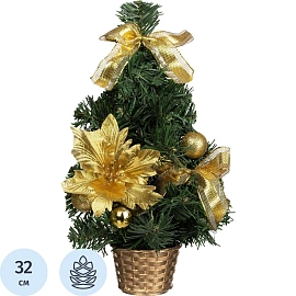 Елка изделие декоративное, L21 W21 H32 см 237290