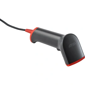 Сканер штрих-кода АТОЛ Impulse 12 (2D, серый, USB, c подставкой)