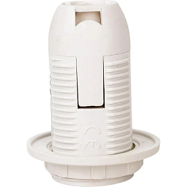 Патрон Е14-ППК пластиковый с прижимным кольцом IN HOME