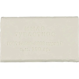 Мыло туалетное ординарное 100 гр в флоу-пак (земляника)