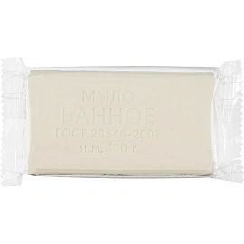 Мыло туалетное Банное 100 гр флоу-пак