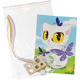 Набор для квиллинга Lori Кошечка