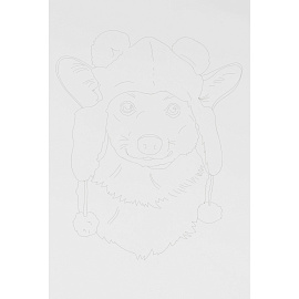 Набор для рисования Скетчинг акварелью Модные пёсики, Рн-044 фото Набор для рисования Скетчинг акварелью Модные пёсики, Рн-044